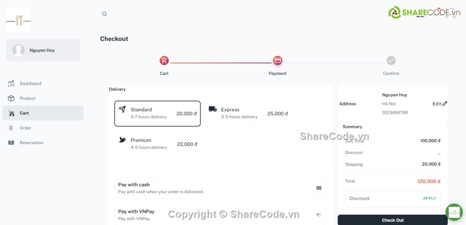 Code đồ án,code quản lý nhà hàng,nodejs,reactjs,mongodb,manager restauran